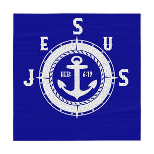 JESUS OUR ANCHOR Tablecloth