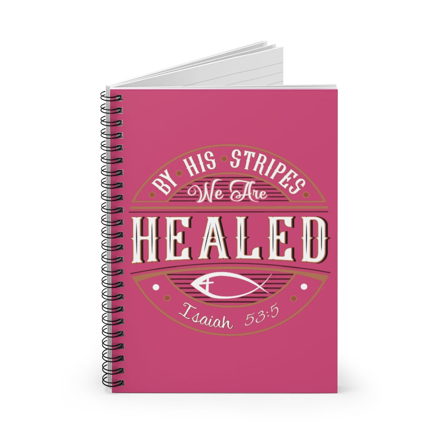 HEALED Notebook (pink)