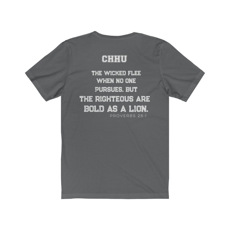 CHHU LION UNI-TEE® (green letters)