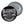 Cargar imagen en el visor de la galería, CHHU BLESSED Button (white logo, black)
