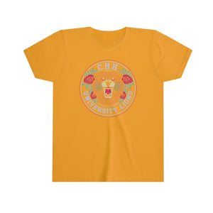 CHHU LION YOUTH UNI-TEE® (white letters)