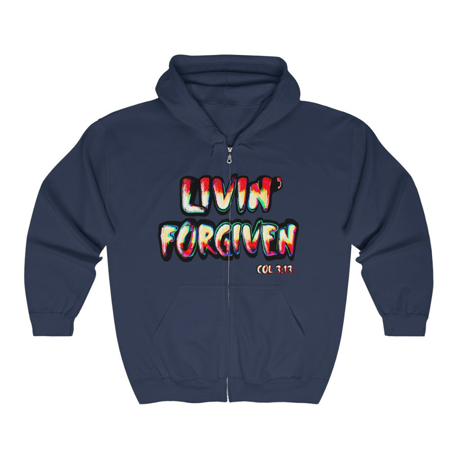 FORGIVEN Zip-Up Hoodie (w)