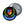 Cargar imagen en el visor de la galería, CHH UNIVERSITY CREST Button (color logo, black)
