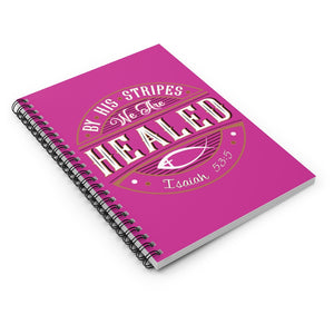 HEALED Notebook (hot pink)