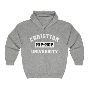 Christian Hip-Hop University Zip Hoodie