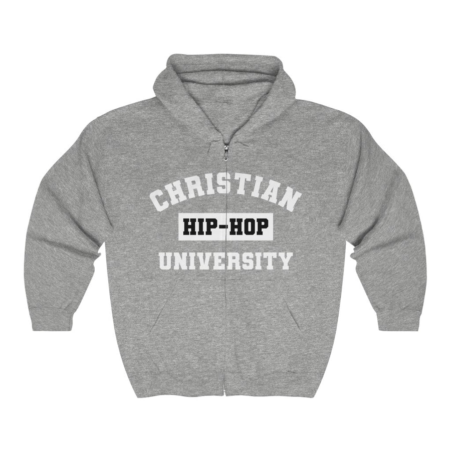 Christian Hip-Hop University Zip Hoodie