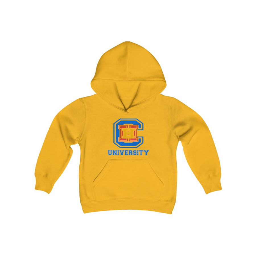 CHHU LETTERS Pullover Youth Hoodie