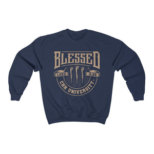 BLESSED Unisex Crewneck Sweatshirt (gold logo)