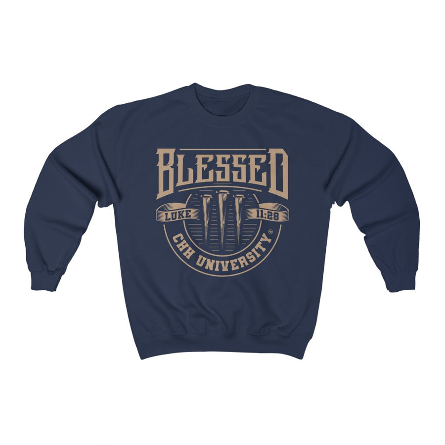 BLESSED Unisex Crewneck Sweatshirt (gold logo)