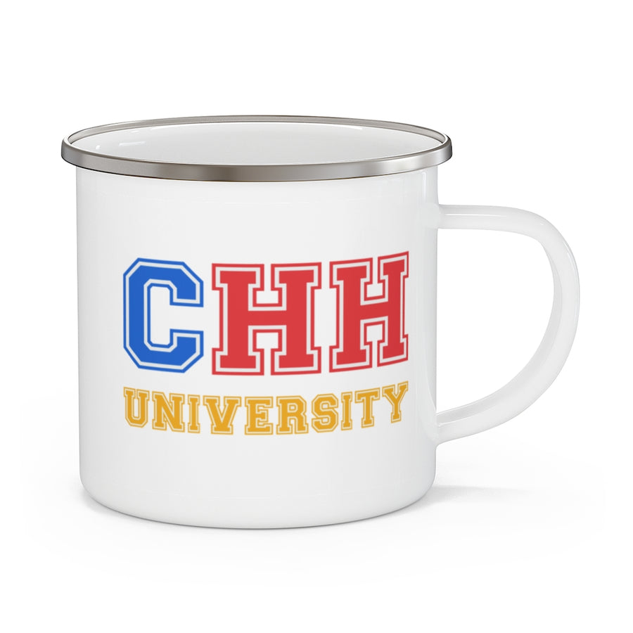 CHHU CREST Enamel Mug (color logo)