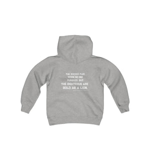CHH UNIVERSITY Pullover Youth Hoodie (white logo)