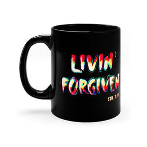 FORGIVEN 11oz Black Mug