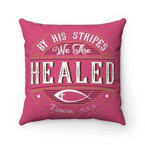 HEALED Pillow (pink)