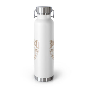 CHHU BLESSED 22oz Vacuum Insulated Bottle (gold logo)