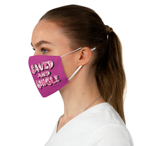 SAVED & SINGLE - Fabric Face Mask (p)