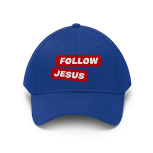 FOLLOW JESUS Twill Hat