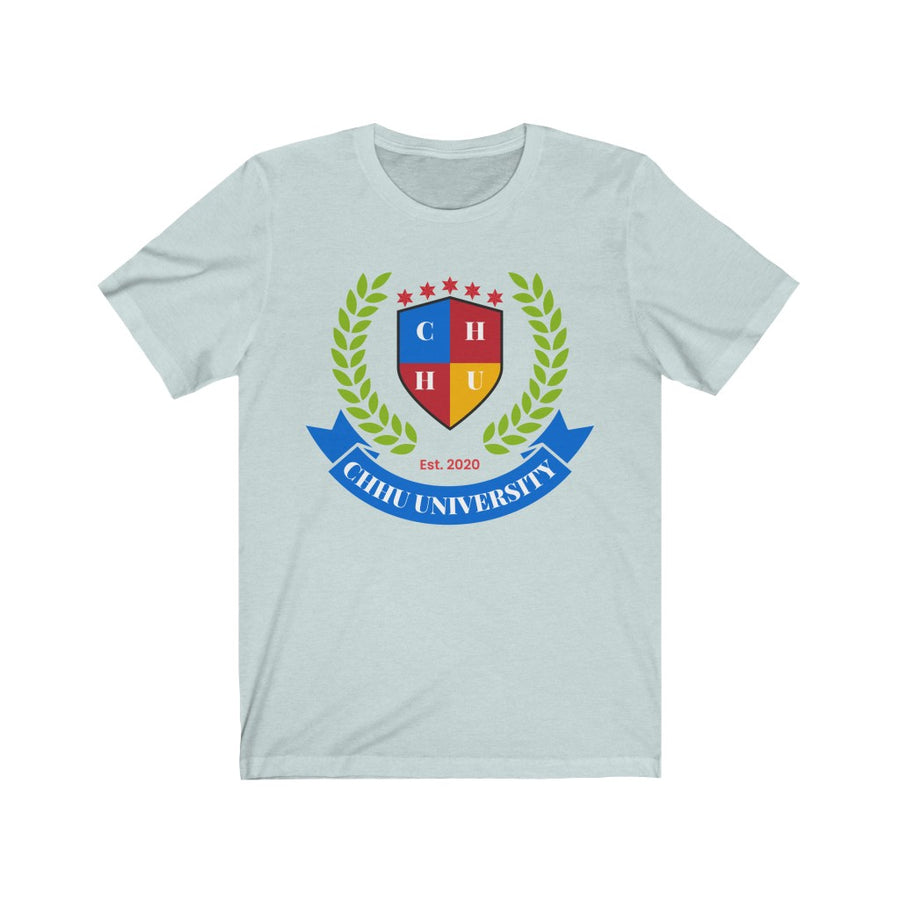 CHH UNIVERSITY Property Of Music Department UNI-TEE® (Crest color logo)