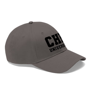 CHH UNIVERSITY Twill Hat (black logo)
