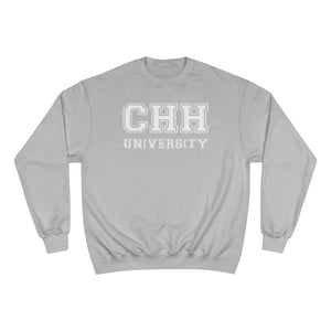 CHH UNIVERSITY Champion Sweatshirt (White Logo)