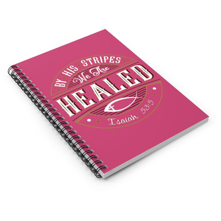 HEALED Notebook (pink)