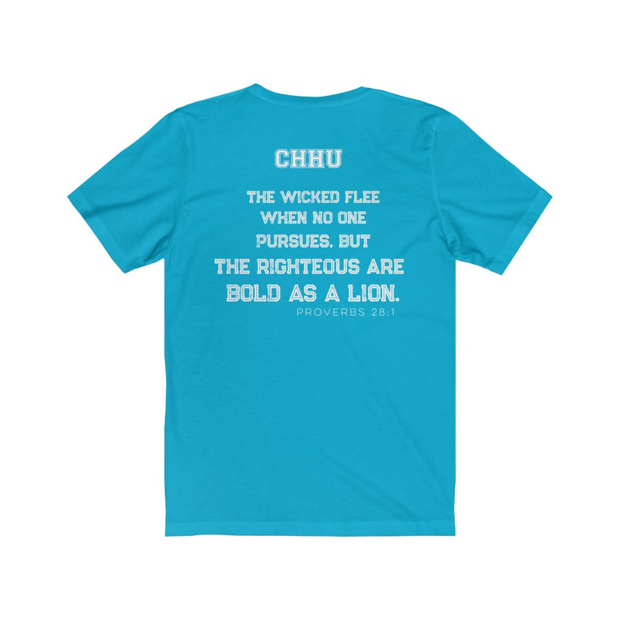 CHHU LION UNI-TEE® (green letters)