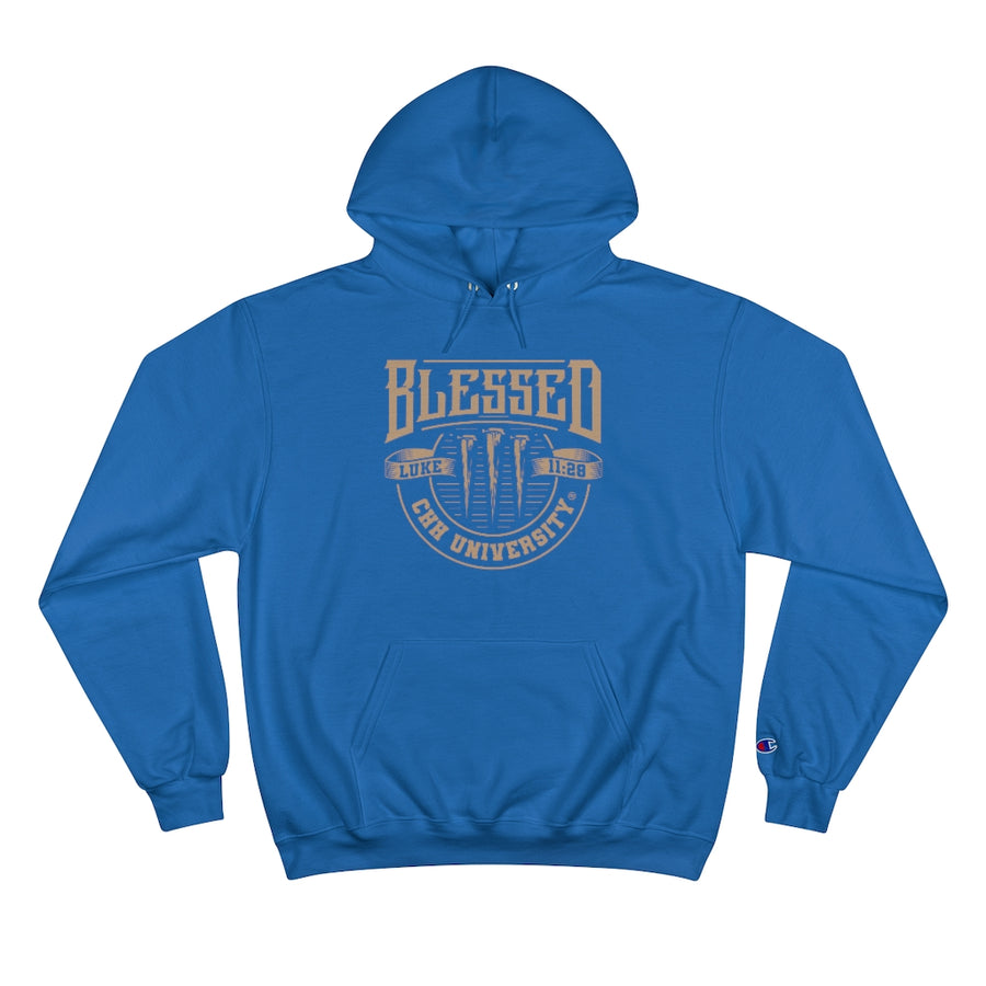 CHH UNIVERSITY BLESSED Hoodie (Gold Logo)