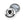 Cargar imagen en el visor de la galería, CHHU CREST Button (black logo, white)

