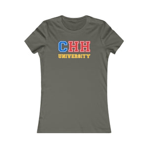 WOMENS CHH UNIVERSITY TEE® (color letters)