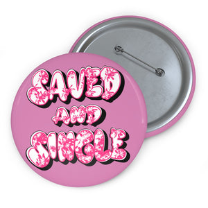 SAVED & SINGLE Button (p)